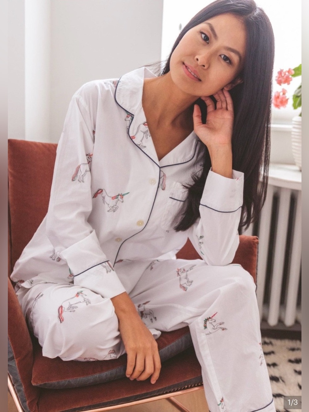 Printfresh UnicornPajamas Top Only